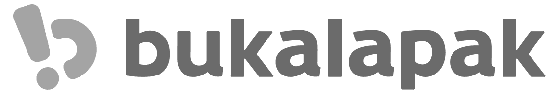 bukalapak logo gray